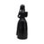 Ceramic 19.5" Mexican Barro Negro Mother & Child Sculpture Lamp Base For Sale - Image 7 of 11