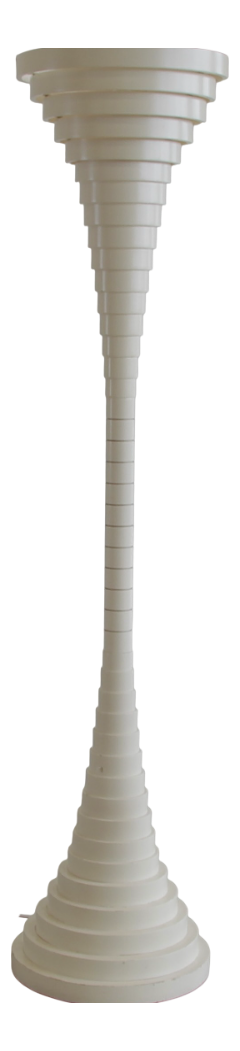Floor Lamp by Silvio Bilangione and Paolo Portoghesi, 1967