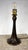 Antique Bronze Beaded Fabric Shade Table Lamp, 1920s, in Very Good conditions. Designed 1920 to 1949 This piece has an...