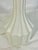 Vintage Sculptural White Floor Lamp With Fluted Column Base For Sale In Los Angeles - Image 6 of 16