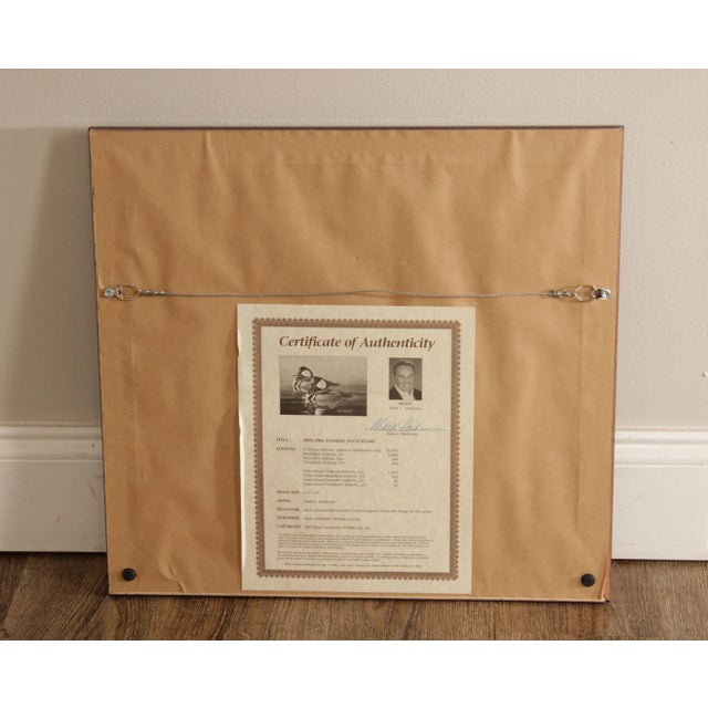 Mark S. Anderson '2005-2006 Federal Duck Stamp' Limited Edition Offset Lithograph For Sale - Image 12 of 13