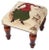 This striking and versatile medium sized stool is a welcome addition to any home decor. Featuring hand polished solid...