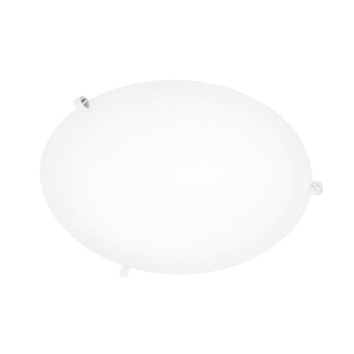 Scandinavian Modern Ögla Ceiling Lamp in White Opal Acrylic For Sale - Image 3 of 7