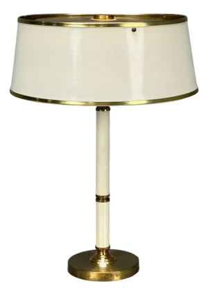 Boréns Borås, Brass, Metal, Table Lamp, Sweden, 1950s