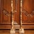 Pair of 19th Century Italian Baroque Giltwood Church Reliquary Mirrors For Sale - Image 9 of 10