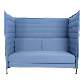 Two-Seater Alcove Highback Sofa from Vitra For Sale