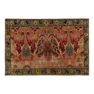 Rug & Kilim’s Persian Style Rug With Polychromatic Intricate Floral Patterns For Sale
