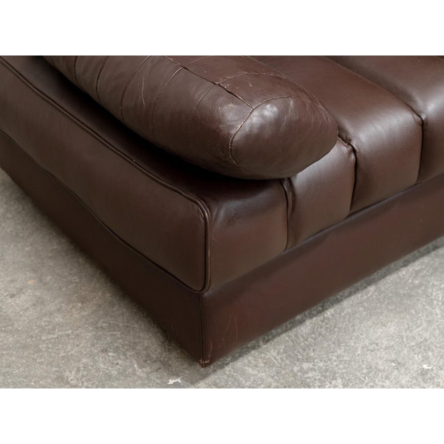 Vintage DS-85 Sofa in Brown Leather from de Sede, 1980s For Sale - Image 11 of 14