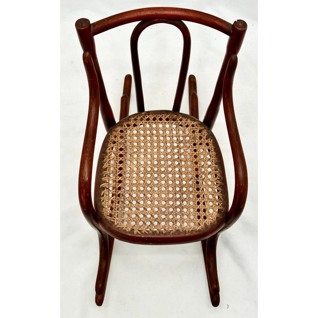 This Really is a Great Looking & Quite Unusual Antique Very Small Size Rocking Chair. Circa Late 19th Century. Possibly a...