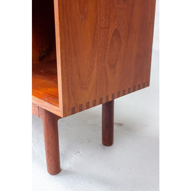 Wood Vintage Danish Teak Bookcase by Peter Hvidt, 1960s For Sale - Image 7 of 18