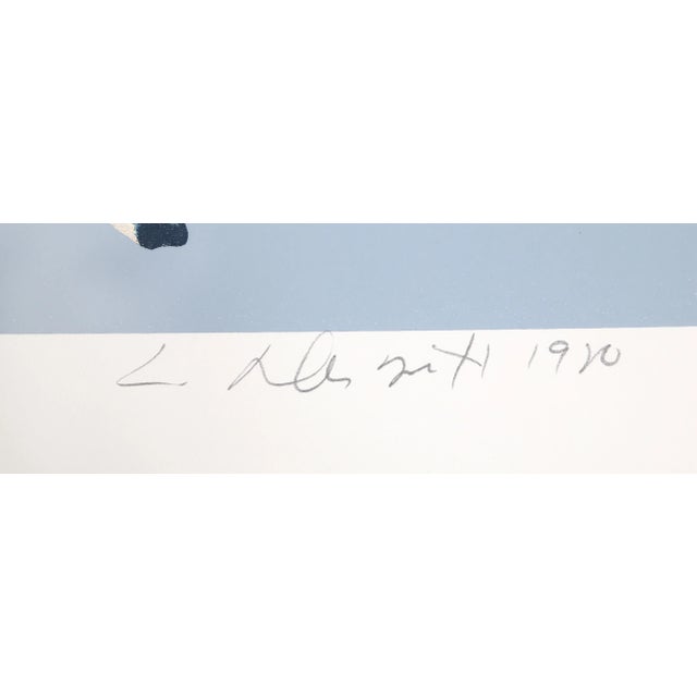 Artist: Lowell Blair Nesbitt, American (1933 - 1993) Title: White Irises on Blue Year: 1980 Medium: Serigraph, signed and...