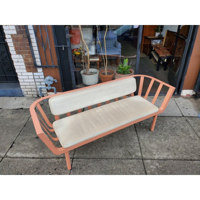Aluminum Outdoor Bench For Sale In Los Angeles - Image 6 of 10