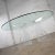 Vintage Modern to Hollywood Regency or Art Deco Dining Table Lucite Sculptural Base Oval Glass Top For Sale - Image 4 of 18