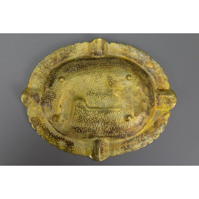 French Bronze Ashtray with Phoenix Bird Motif, 1950s For Sale - Image 17 of 18