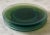 Set of 4 Vintage Green Glass Lunch or Salad Plates For Sale In Austin - Image 6 of 9
