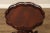 Wellington Hall Carved Mahogany Tea Table For Sale - Image 4 of 12