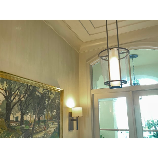 Art Deco Kevin Reilly's Lucern Hanging Light For Sale - Image 3 of 5