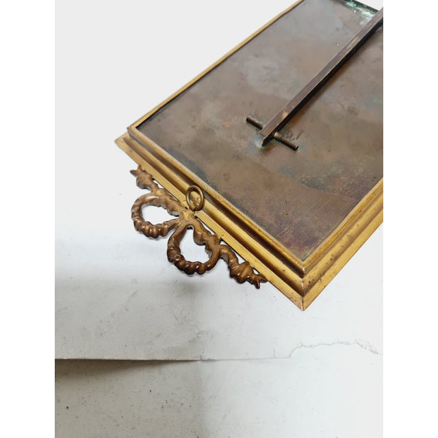 Antique Rococo Frame in Bronze, France, 1890s For Sale - Image 11 of 14