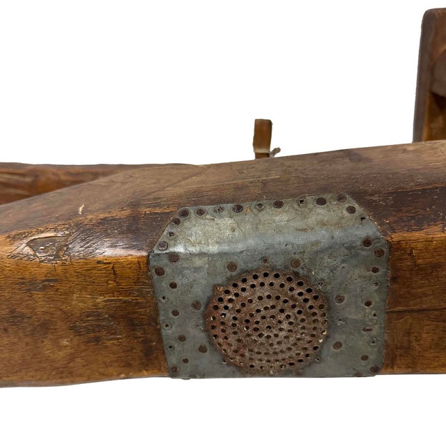 Late 19th Century Chinese Wooden Noodle Maker Frame/Noodle Press For Sale - Image 13 of 13