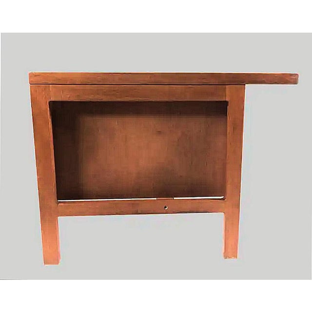 1960s large fully restored executive desk in teak designed by Arne Vodder for Sibast Møbler. The well designed spacious...