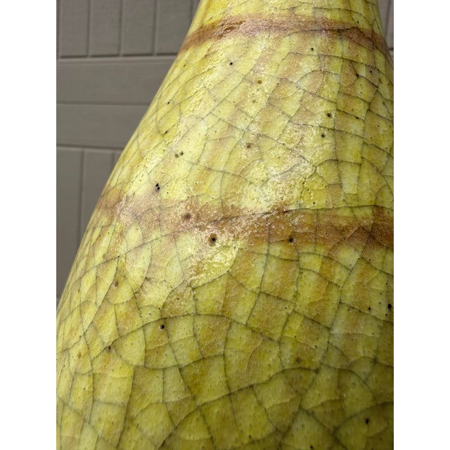 Stately Guido Gambone Lamp For Sale - Image 10 of 10