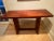 Wood Mid 20th Century Mid Century Art Deco Mahogany Console and Convertible Dining Table For Sale - Image 7 of 8
