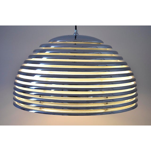 - saturno pendant lamp designed by kazuo motozawa for staff in 1972. - this is the large version, 50cm in diameter, with...