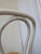 Vintage dining chairs are made from wood in white and cane seats. These dining chairs are made with a bentwood technique...