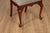 Queen Anne Style Set Of Four Cherry Side Dining Chairs For Sale - Image 9 of 18