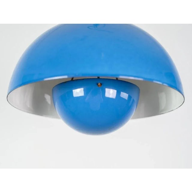 1970s VP1 Flowerpot Ceiling Lamp by Verner Panton For Sale - Image 5 of 9