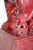 Pair of Large Maroon Color Foo Dogs For Sale - Image 10 of 10