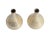 A pair of silverplate teardrop candlestick holders designed by Danish designer Jens Harald Quistgaard (1919-2008) for...