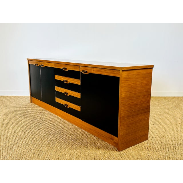 1970s Vintage Scandinavian Teak Sideboard, 1970 For Sale - Image 5 of 13