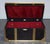 Cumberland Collection Storage Trunk with Red Velvet Lining from Timothy Oulton For Sale - Image 4 of 18