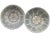 Slate Gray Antique Handmade Moroccan Ceramic Bowls - 2 Pieces For Sale - Image 8 of 10