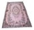 1960s Vintage Turkish Oushak Pink Rug - 3′9″ × 6′9″ For Sale