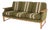 Vintage Danish Modern Paddle Arm Sofa For Sale