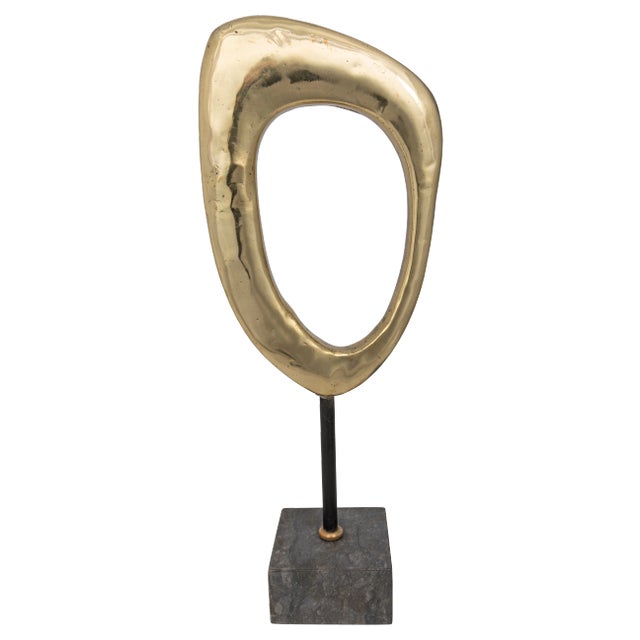 NOIR Sculpture A, Brass For Sale