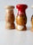 Mid-Century Wooden Salt & Pepper Shakers - 8 Piece For Sale - Image 9 of 13
