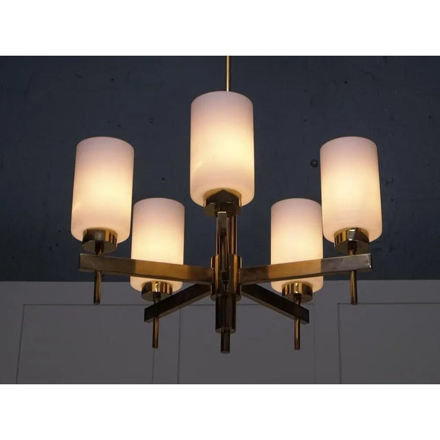 Brass Chandelier by Hans-Agne Jakobsson, 1960s For Sale - Image 3 of 11