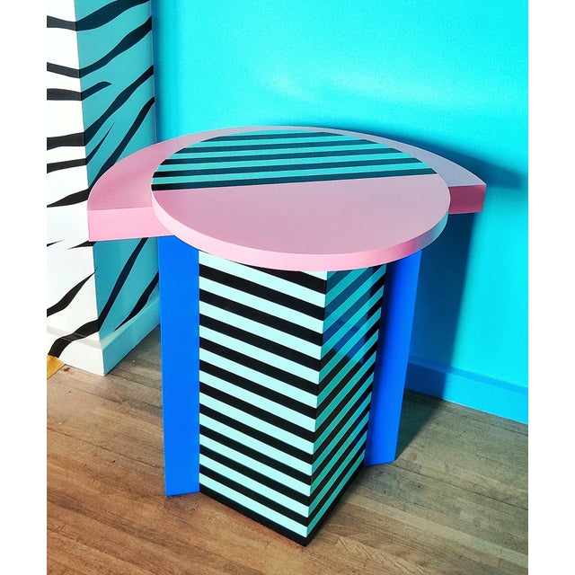 Not Yet Made - Made To Order The Stripy Table by Jakob Mizrahi For Sale - Image 5 of 5