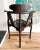 Vintage Chinese Dark Rosewood Mother of Pearl Inlay Corner Chair For Sale - Image 9 of 10