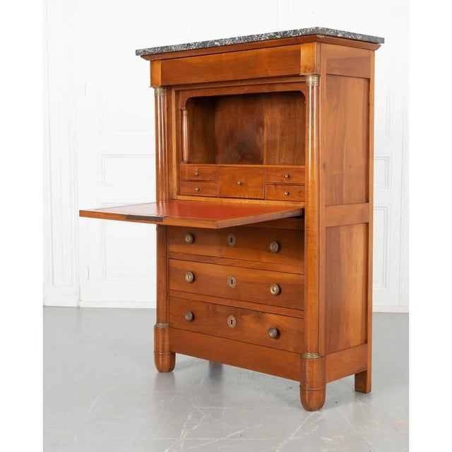 French 19th Century Empire Secretary Desk For Sale - Image 4 of 13