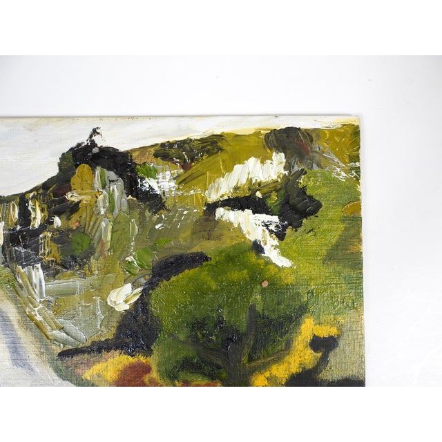 2010s 2015 Expressionist Irish Landscape Painting For Sale - Image 5 of 9