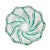 Glass Vintage Italian Murano Sommerso Green Spiraled Art Glass Bowl For Sale - Image 7 of 7