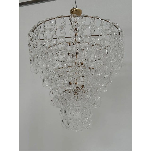 1980s Vintage Chandelier by Angelo Mangiarotti, 1980s For Sale - Image 5 of 11