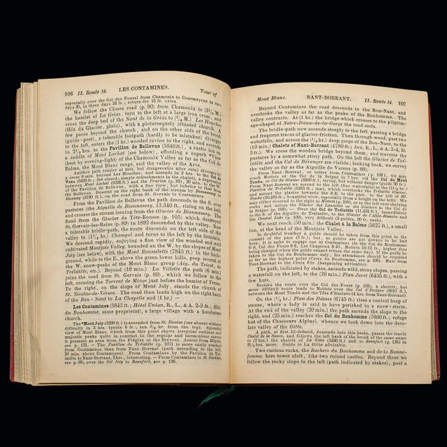 Small Antique Baedeker's South Eastern France Guide Book, Provence, Travel Maps For Sale - Image 10 of 12