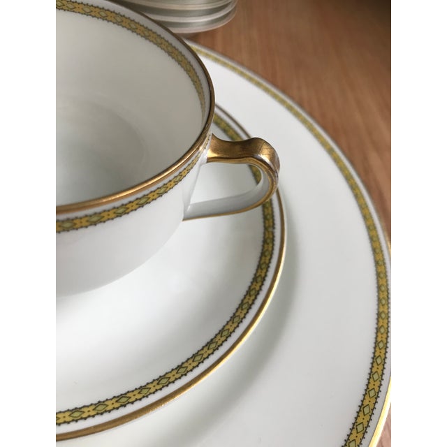 Limoges Art Deco Bone China Dinnerware Chairish