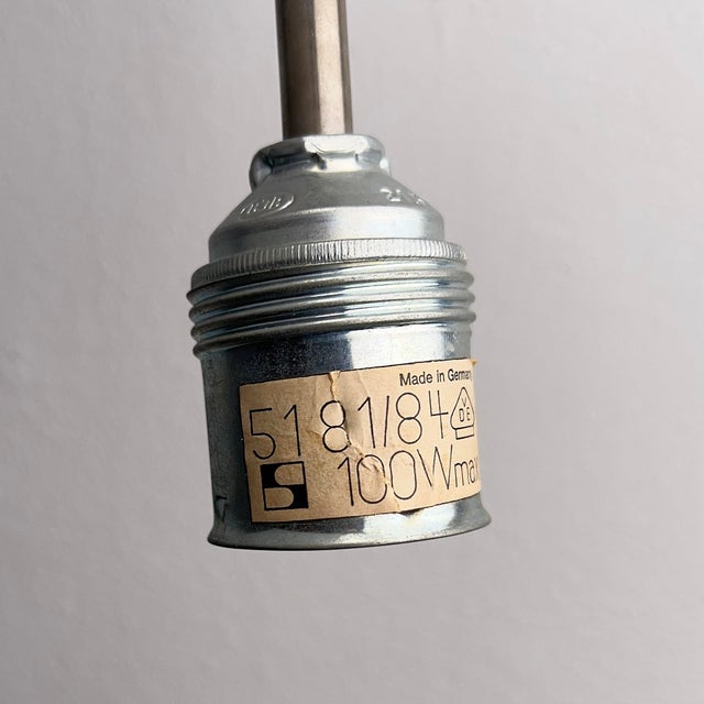 Orange Pop-Art Pendant Lamp in Mouth-Blown Glass by Hans-Agne Jacobsson for Staff, Sweden, 1970s For Sale - Image 6 of 8