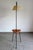 Mid-Century Modern Tripod Metal Floor Lamp with Shelf, France, 1950s For Sale - Image 3 of 14